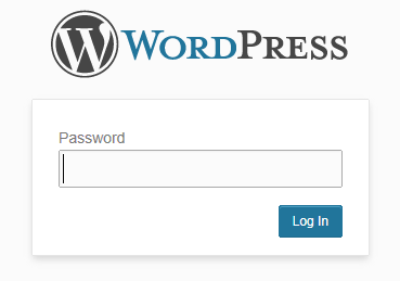 Password Protected - WordPress plugin that locks in website without user registration