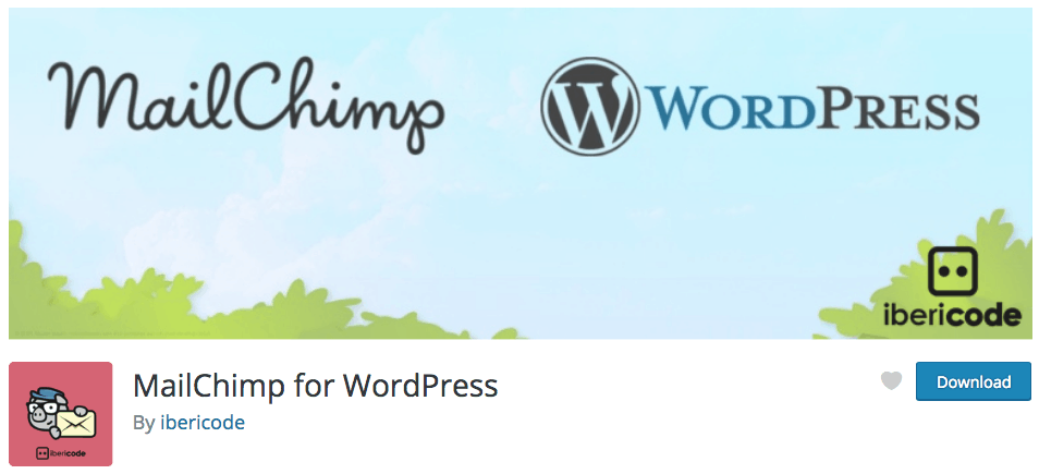 Mailchimp for WordPress, a free email marketing plugin