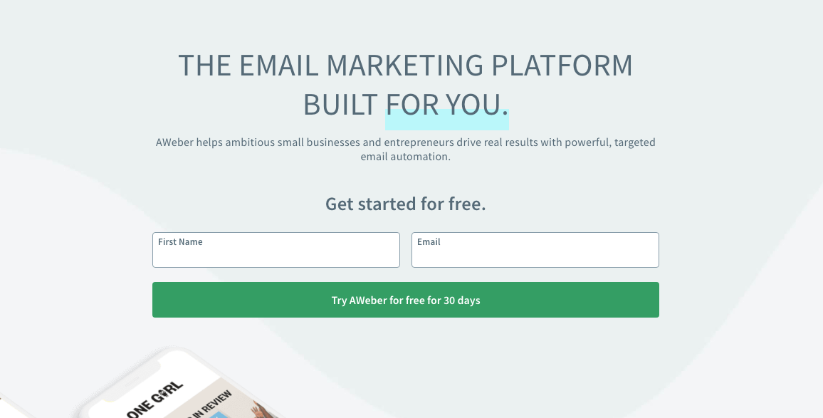 AWeber, Best Mailchimp Alternatives