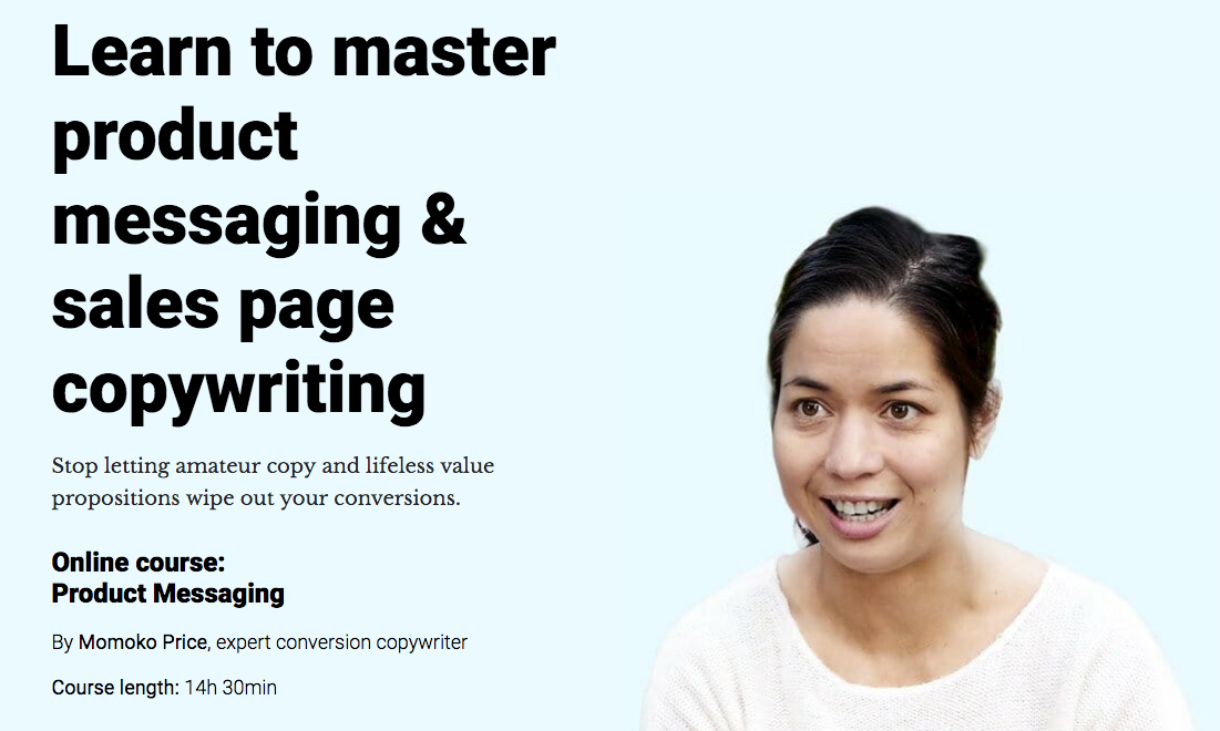 Product Messaging & Copywriting CXL Online Course