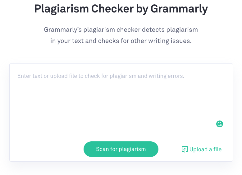 plagiarism checker free grammarly