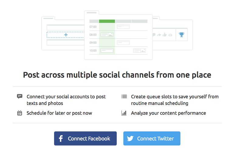 SEMrush Social Media Poster Connect Channels